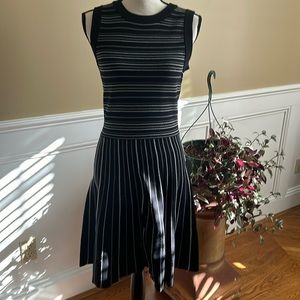 Kate Spade sleeveless striped sweater dress